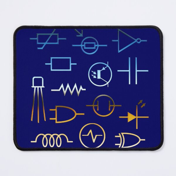 Item preview, Electronic Components Symbols designed and sold by EngineersArt.