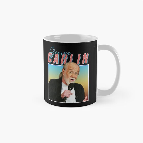 Item preview, George Carlin Retro Style Music Fan Gifts designed and sold by IngolfMatzen.