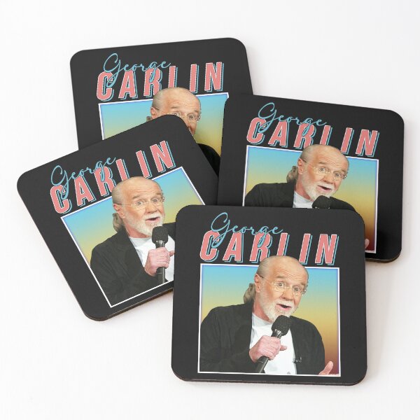 Item preview, George Carlin Retro Style Music Fan Gifts designed and sold by IngolfMatzen.