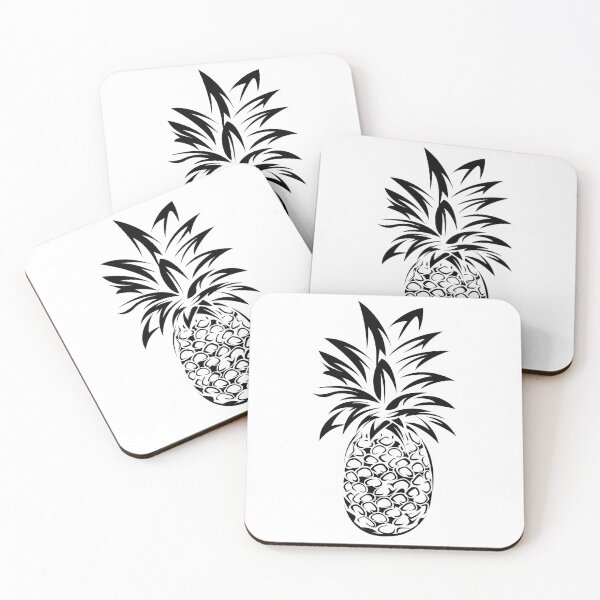 Artikelvorschau, Ananas Wandbild Design Illustration Dekoration - healthy food entworfen und verkauft von AndreMi.