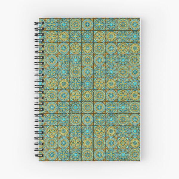 Item preview, Shades of Blue, yellow and green Moroccan Tiled Pattern- Moroccan Decor designed and sold by AppareIIndustry.