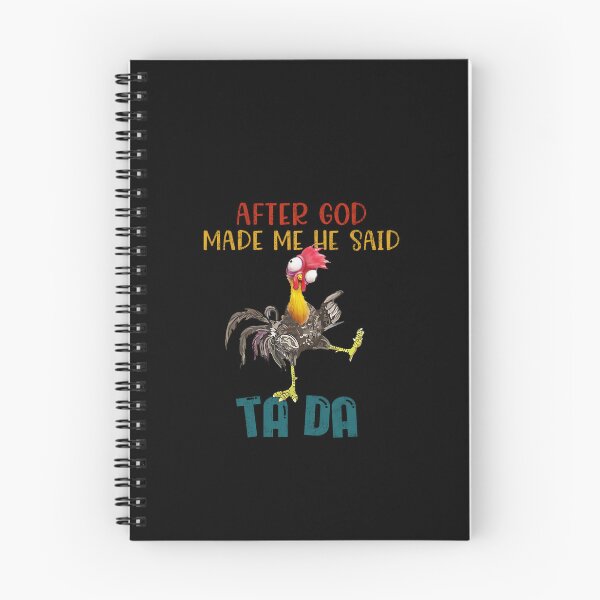 Item preview, After God Made Me He Said Tada Funny Chicken Outfits designed and sold by REDallayah.