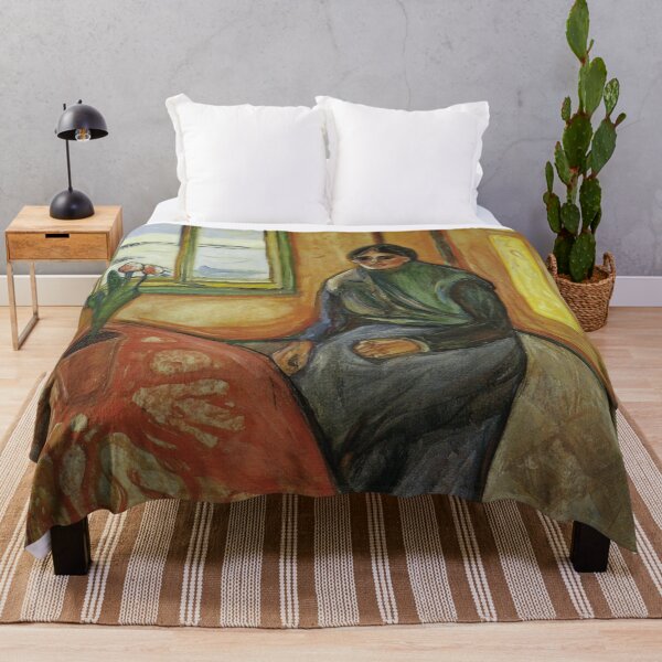 Item preview, Melancholy Laura by Edvard Munch - Vintage Art designed and sold by RickE.