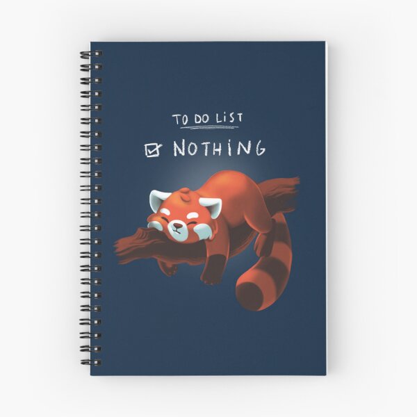 Item preview, To Do List Nothing Lazy Cute Animal   designed and sold by travisjonathan.