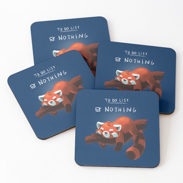 Item preview, To Do List Nothing Lazy Cute Animal   designed and sold by travisjonathan.