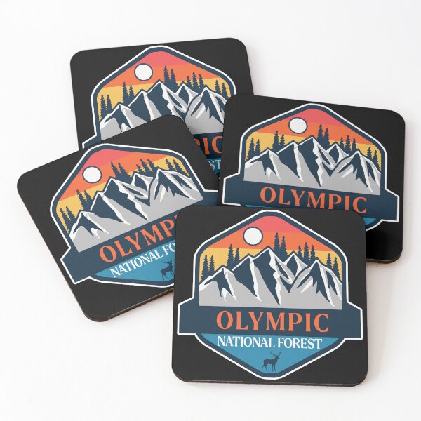 Item preview, Olympic national forest-Vintage designed and sold by Nature-mark.