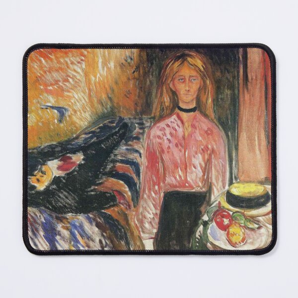 Item preview, Surreal Painting by Edvard Munch - Vintage Art designed and sold by RickE.