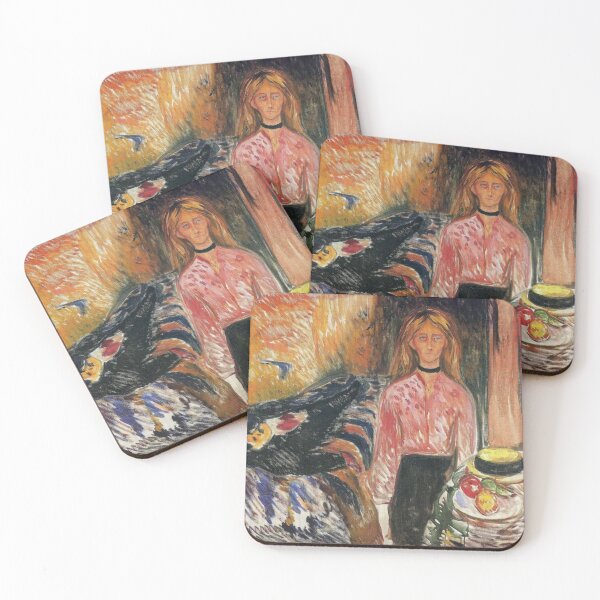 Item preview, Surreal Painting by Edvard Munch - Vintage Art designed and sold by RickE.