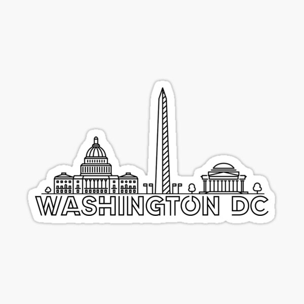 Item preview, Washington DC city designed and sold by chrlalexandru.