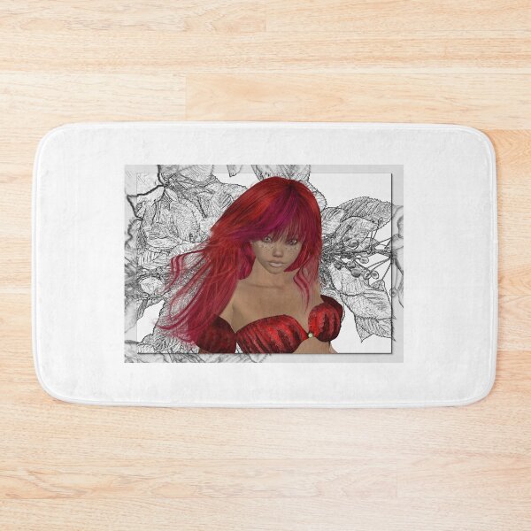 Item preview, Red Velvet Fairy, fantasy art designed and sold by LoneAngel.