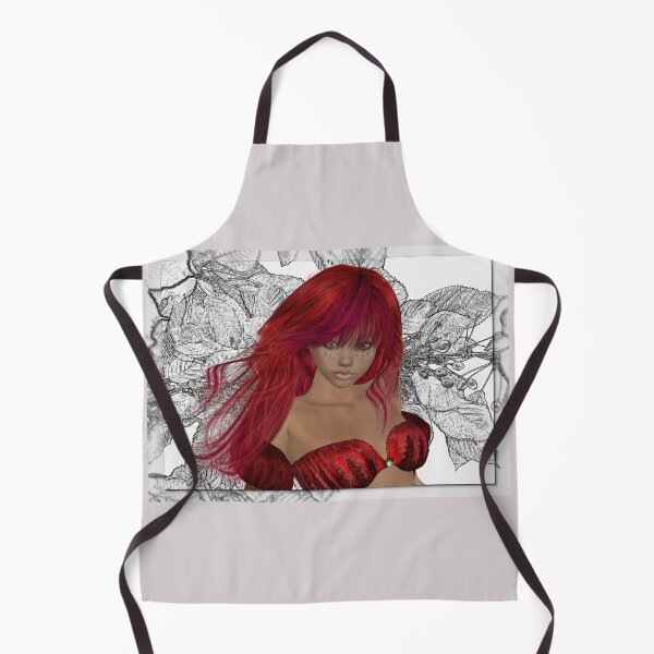 Item preview, Red Velvet Fairy, fantasy art designed and sold by LoneAngel.
