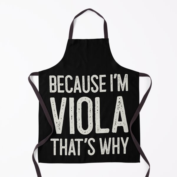 Item preview, Because I’m Viola That’s Why Funny Personalized Name designed and sold by MariosNydras.