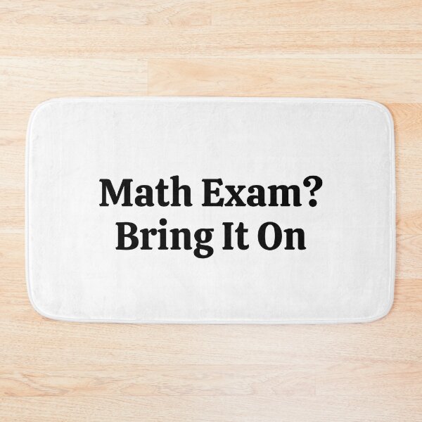 Item preview, Math Exam? Bring It On - Funny Math  designed and sold by usaworld.