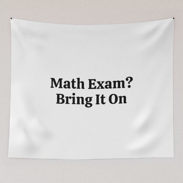 Item preview, Math Exam? Bring It On - Funny Math  designed and sold by usaworld.