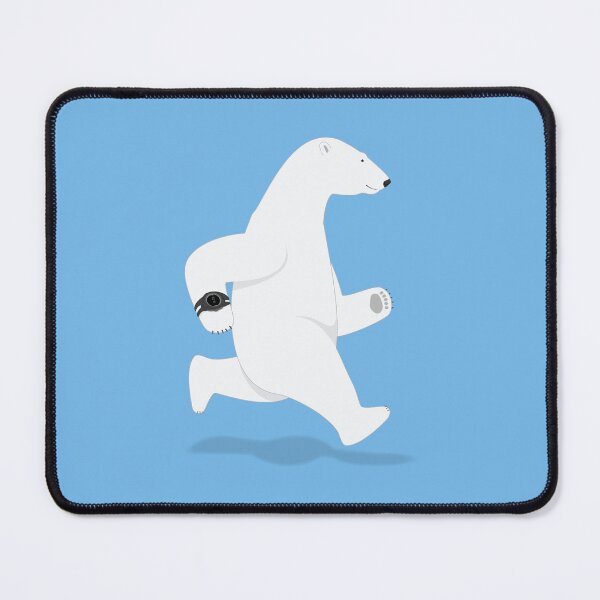 Item preview, Running Polar Bear designed and sold by grumpyteds.