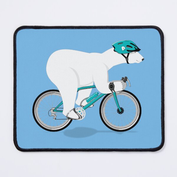 Item preview, Cycling Polar Bear designed and sold by grumpyteds.