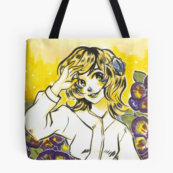 Aperçu de l'œuvre Défi de couleur: Trésor jaune et violet (art de marqueur) créée et vendue par delicatesketch.