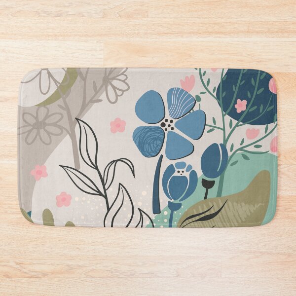 Item preview, Abstract Colourful Flowers 22 designed and sold by simplydesignart.