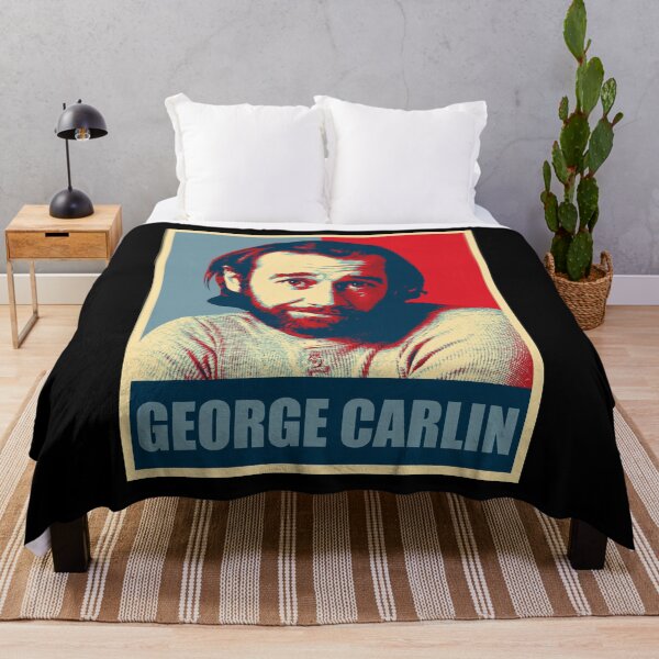 Item preview, Retro George Carlin Pop Art Portrait 1 designed and sold by IngolfMatzen.