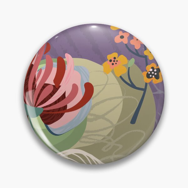 Item preview, Abstract Colourful Flowers 21 designed and sold by simplydesignart.