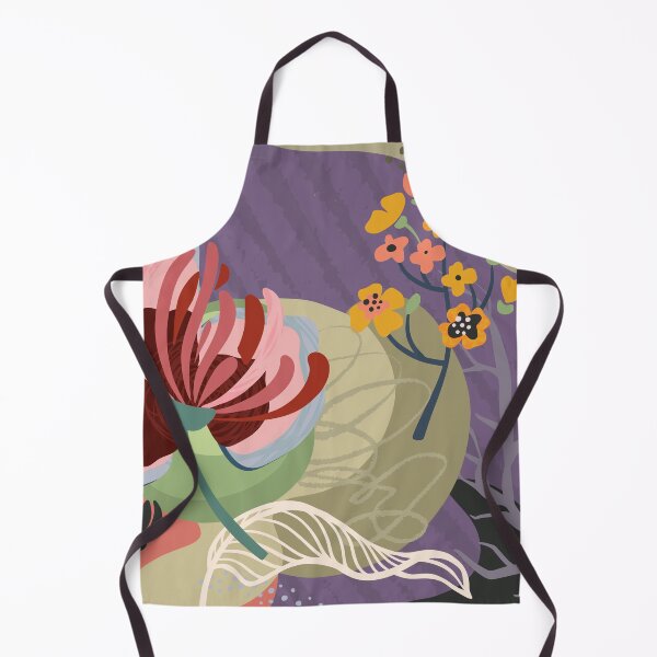 Item preview, Abstract Colourful Flowers 21 designed and sold by simplydesignart.