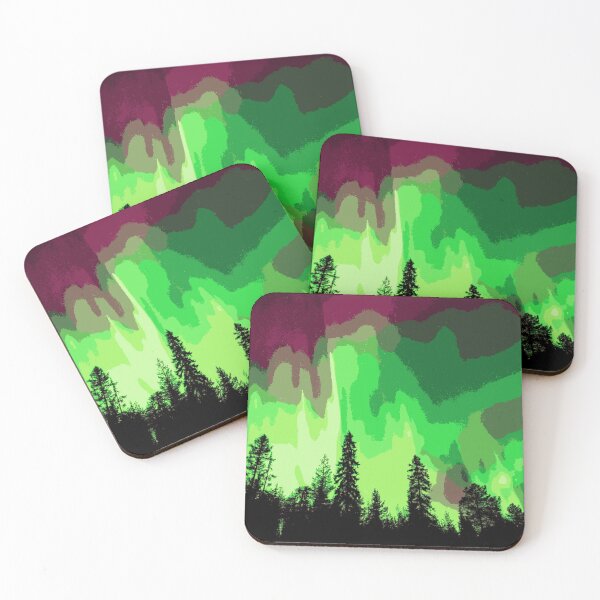 Item preview, Fluorescent Forest - Landscape designed and sold by Aleksander37.