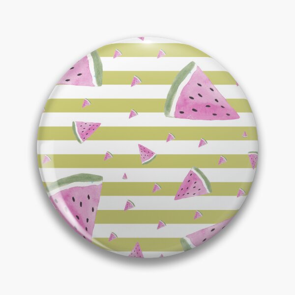 Item preview, Watermelon Slices Stripes Green Pattern designed and sold by magnicious.