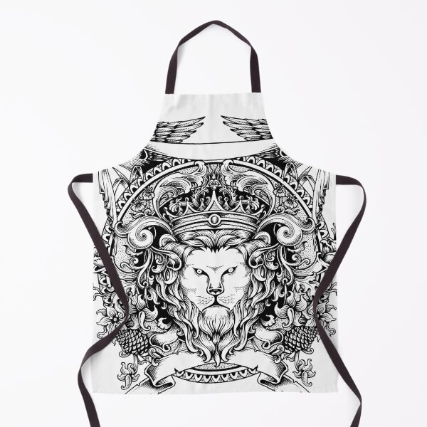 Item preview, lion crest designed and sold by Tia-Ako.