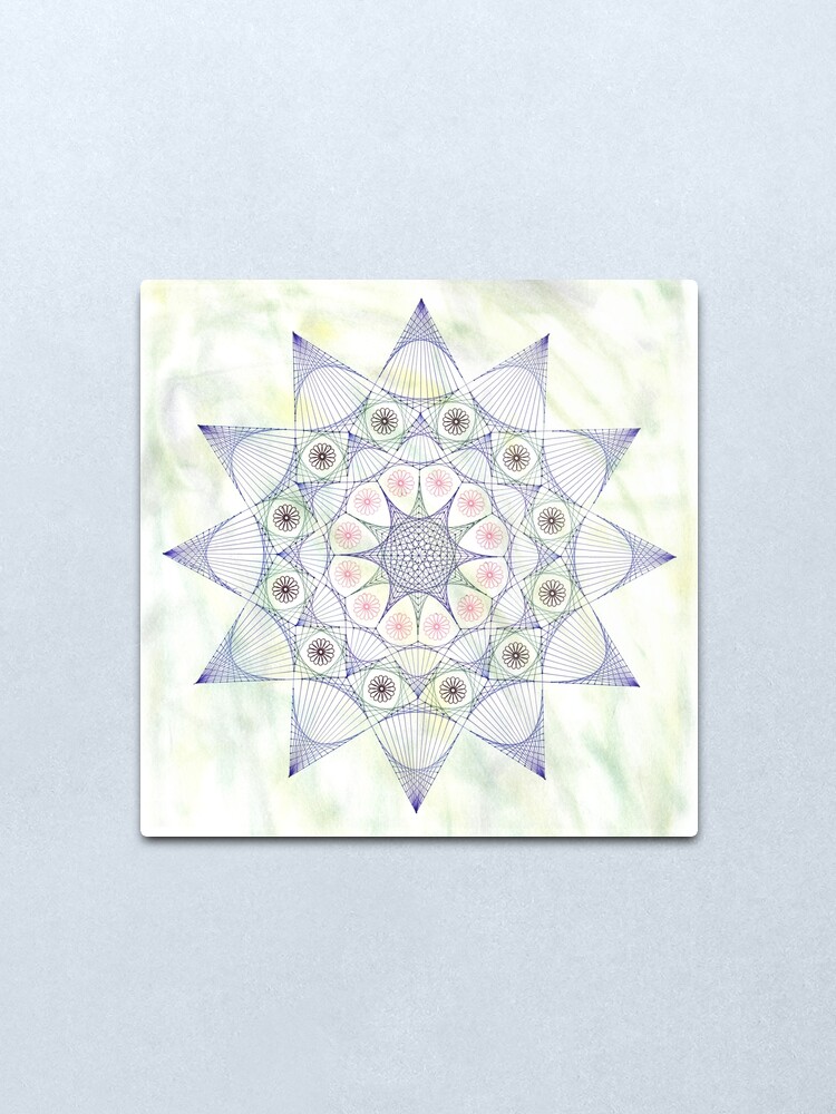 Alternate view of Strike 5 Metal Print