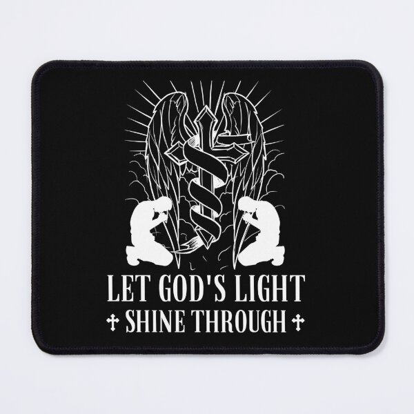 Item preview, Let Gods Light Shine Through (Gods Wisdom Quote) designed and sold by i-longmanshop.