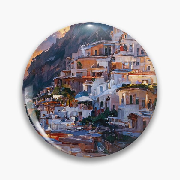 Item preview, Panoramas of Italy, Positano designed and sold by AM FineArtPrints.