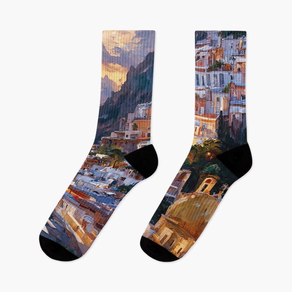 Item preview, Panoramas of Italy, Positano designed and sold by AM FineArtPrints.