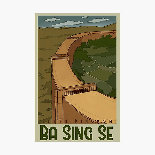 Item preview,  Ba Sing Se Travel Poster designed and sold by globojoy.