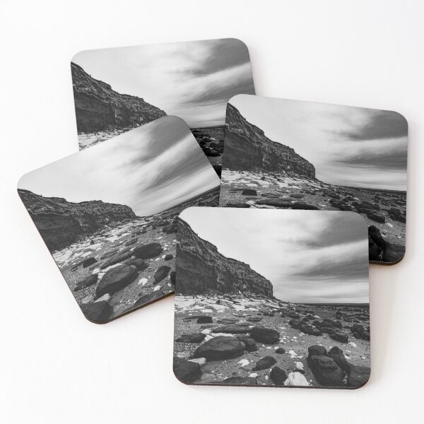 Item preview, Old Hunstanton Beach in monochrome designed and sold by Alison and Christine Whelan.