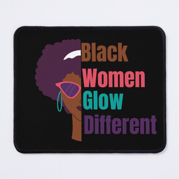 Item preview, Black Women Glow Different designed and sold by Nesro34.