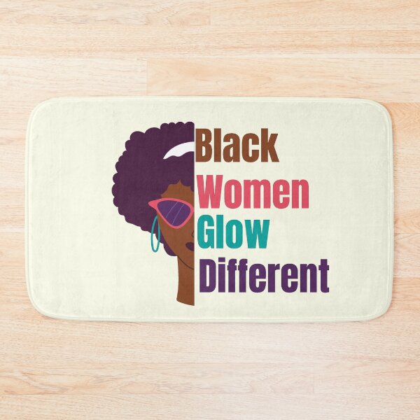 Item preview, Black Women Glow Different designed and sold by Nesro34.