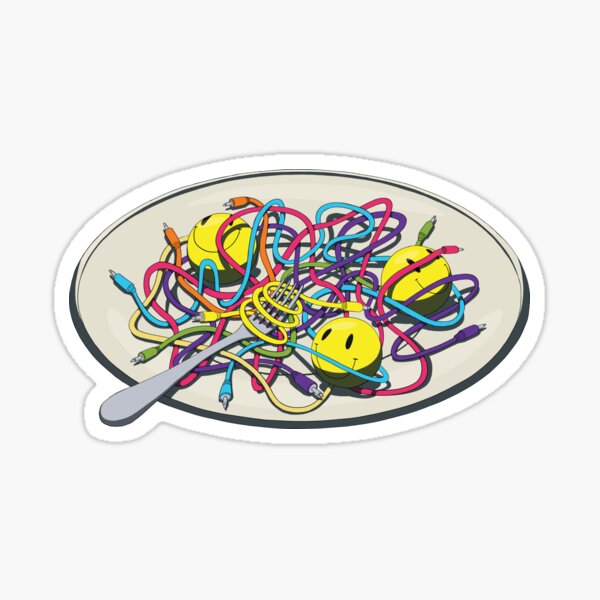 Item preview, Patch Spaghetti designed and sold by JoelHansonArt.