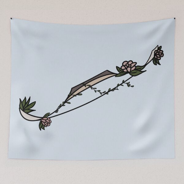 Item preview, Nature Archery Bow with Flowers designed and sold by Jade1411.