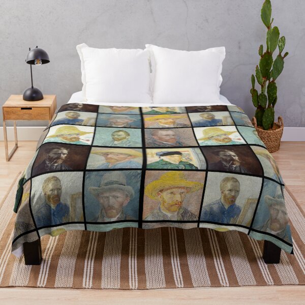 Item preview, Vincent Van Gogh Self Portraits - Vintage Art designed and sold by RickE.