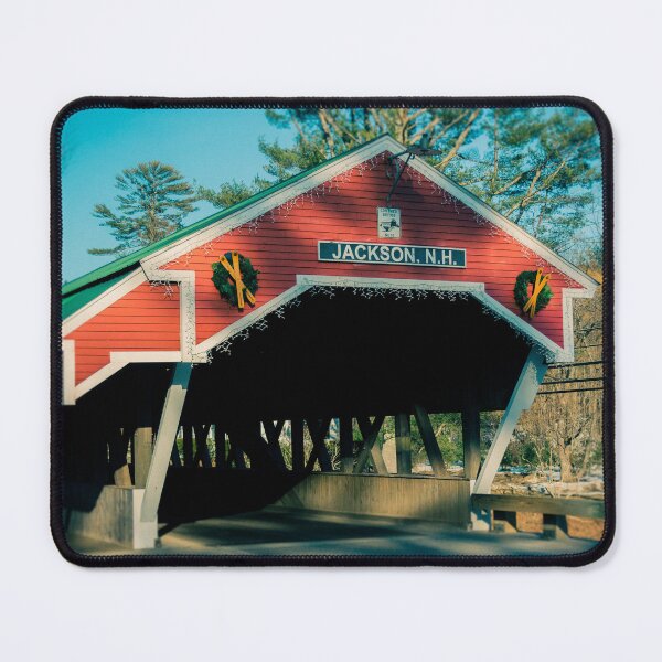 Item preview, West End of Honeymoon Bridge Jackson New Hampshire designed and sold by Enzwell.