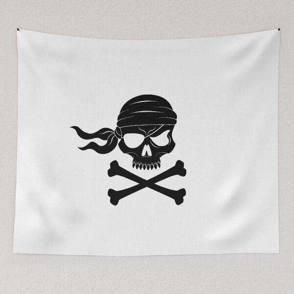 Item preview, Skull and Bandana designed and sold by lerdoberdo.