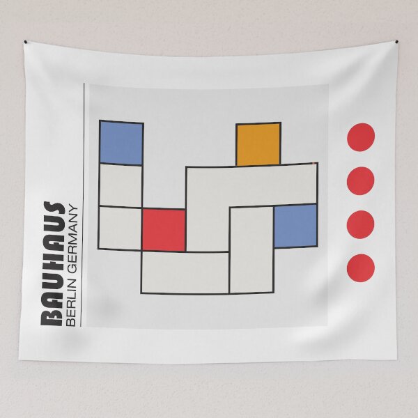Item preview, Bauhaus - Retro / Art Deco architecture discipline from Berlin, Germany - Available in posters, etc - Shapes designed and sold by ArcFoundationCo.