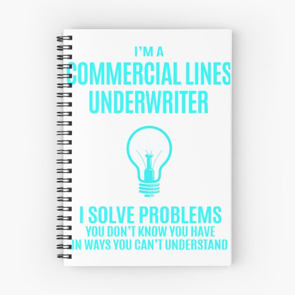 Item preview, Commercial Lines Underwriter - I Solve Problems Job Gift designed and sold by melissaval2.