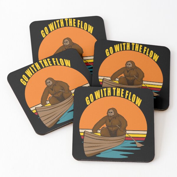 Item preview, Go with the flow bigfoot style designed and sold by SidTastic .