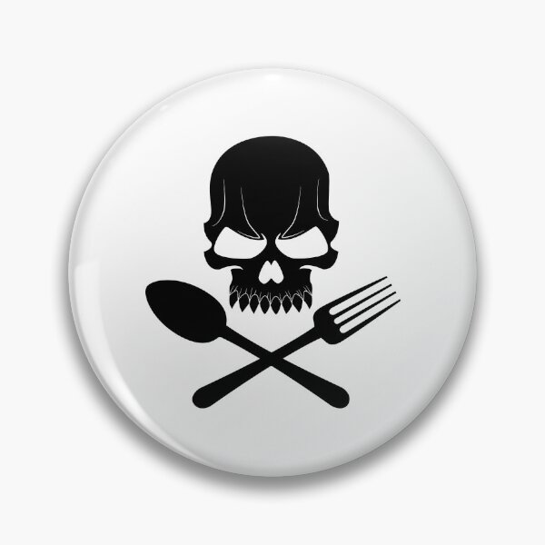 Item preview, Skull and Utensils designed and sold by lerdoberdo.