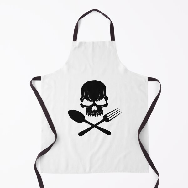 Item preview, Skull and Utensils designed and sold by lerdoberdo.