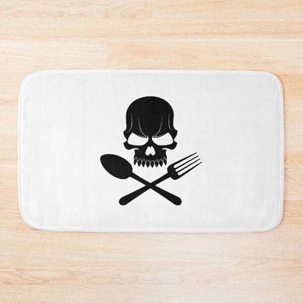 Item preview, Skull and Utensils designed and sold by lerdoberdo.