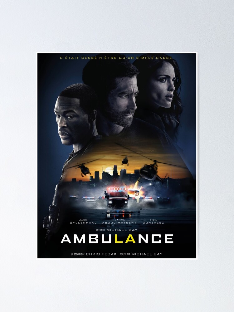 Poster for Sale avec l'œuvre « Ambulance 2022 Film » de l'artiste