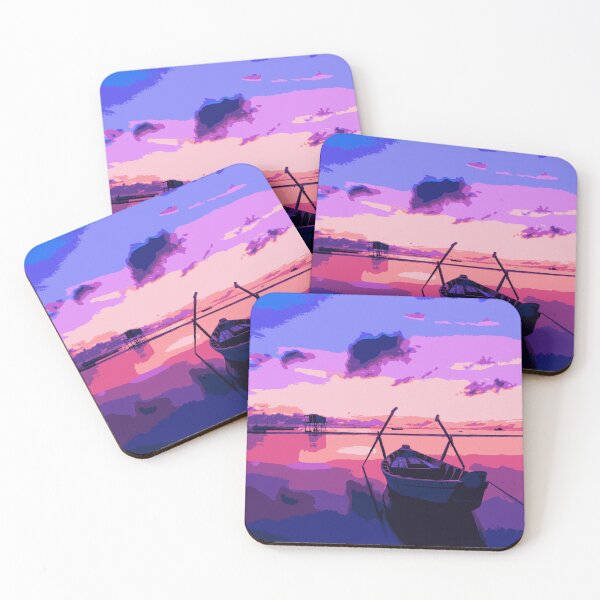 Item preview,  Pink Sunset Lake - Landscape designed and sold by Aleksander37.