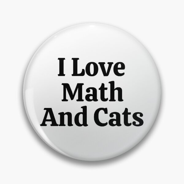Item preview, I Love Math And Cats - Funny Math  designed and sold by usaworld.